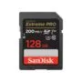 SanDisk Extreme Pro SDXC 128GB Card - SDXC, 128GB, up to 200 MB/s