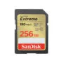 SanDisk Extreme SDXC Memory Card - 256GB - Black/Gold, UHS-I U3 (V30), 180MB/s Read, 130MB/s Write