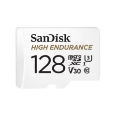 SanDisk High Endurance MicroSDXC 128GB - MicroSD with Adapter
