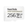 SanDisk High Endurance microSDXC 256GB - 100 MB/s with Adapter