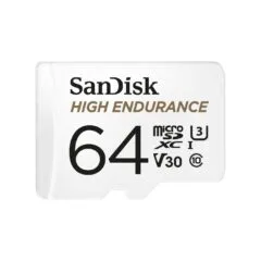SanDisk High Endurance microSDXC 64GB with Adapter