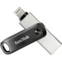 SanDisk iXpand Go 256GB - SDIX60N-256G-GN6NE - USB 3.2 Gen1 (3.1), Lightning, Grey/Silver