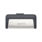 SanDisk Ultra Dual Drive - 128GB - USB 3.2 Gen 1 (USB 3.1) Type-A & Type-C - Black/Silver