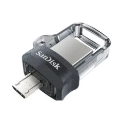 SanDisk Ultra Dual Drive - 256GB - USB-A / Micro-USB, Grey