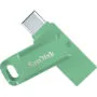 SanDisk Ultra Dual Drive Go - 256GB - USB-C & USB-A - USB 3.2 Gen 1 (400MB/s) - Green