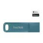 SanDisk Ultra Dual Drive Go - 512 GB - USB-C (USB 3.2 Gen1) 400 MB/s, Turquoise Swivel Flash Drive
