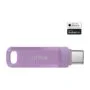 SanDisk Ultra Dual Drive Go USB - Lavender, 1 TB, USB Type-C, 3.2 Gen 1 (3.1 Gen 1), 400 MB/s, Swivel