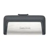 SanDisk Ultra Dual Drive Type-C - 256GB - Dual USB-C/USB-A, USB 3.1, Black & Silver