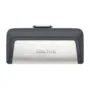 SanDisk Ultra Dual Drive Type-C - 256GB - Dual USB-C/USB-A, USB 3.1, Black & Silver