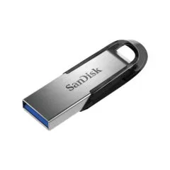 SanDisk Ultra Flair USB-A 3.2 Gen 1 Flash Drive - 128GB - Silver/Black, 150 MB/s