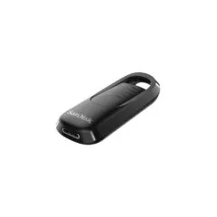 SanDisk Ultra Slide USB-C Flash Drive - SDCZ480-064G-G46 - 64GB, USB-C, USB 3.2 Gen1, Black