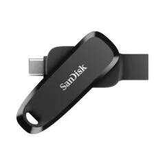 SanDisk USB-C Flash Drive - SDDDC6-032G-G46 - 32GB, USB 3.2 Gen1, 100MB/s, Swivel, Black