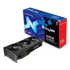 SAPPHIRE PULSE Radeon RX 9070 XT - 16GB GDDR6, 2970 MHz Boost, Black, PCIe 5.0