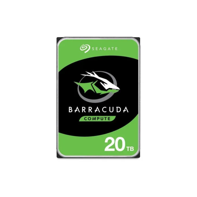 Seagate BarraCuda ST20000DM001 20TB - 7200 RPM 512MB Cache SATA III 6Gb/s 3.5-inch Internal HDD — image 1