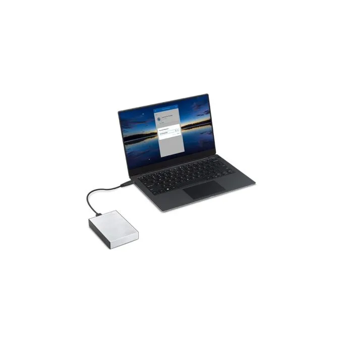 SEAGATE One Touch 1TB External HDD - Portable, Password Protection, Silver — image 8