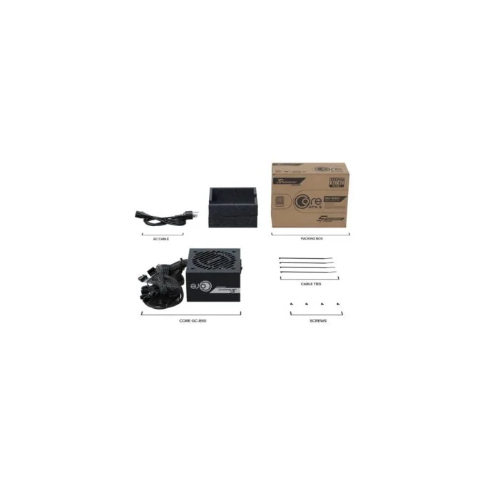 Seasonic CORE GC-850 850W - ATX 3.1 80 PLUS Gold PC Power Supply - SRP-CGC851-A5A32SF — image 6