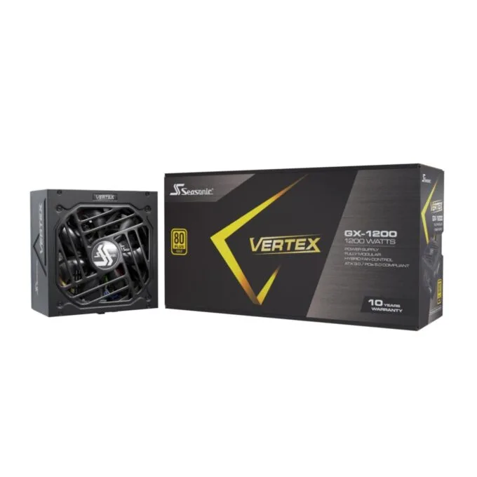 Seasonic Vertex GX-1200 1200W 80+ Gold Fully Modular ATX 3.0 Power Supply - Black — image 6