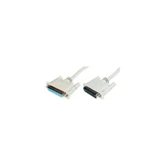 Serial data transfer extension cable, D-Sub25 (male) to D-Sub25