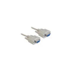Serial null modem 9 pin female to 9 pin female 1.8 m, cable