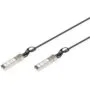 SFP+ 10G DAC Cable 0.5m - Black, AWG 30, MSA