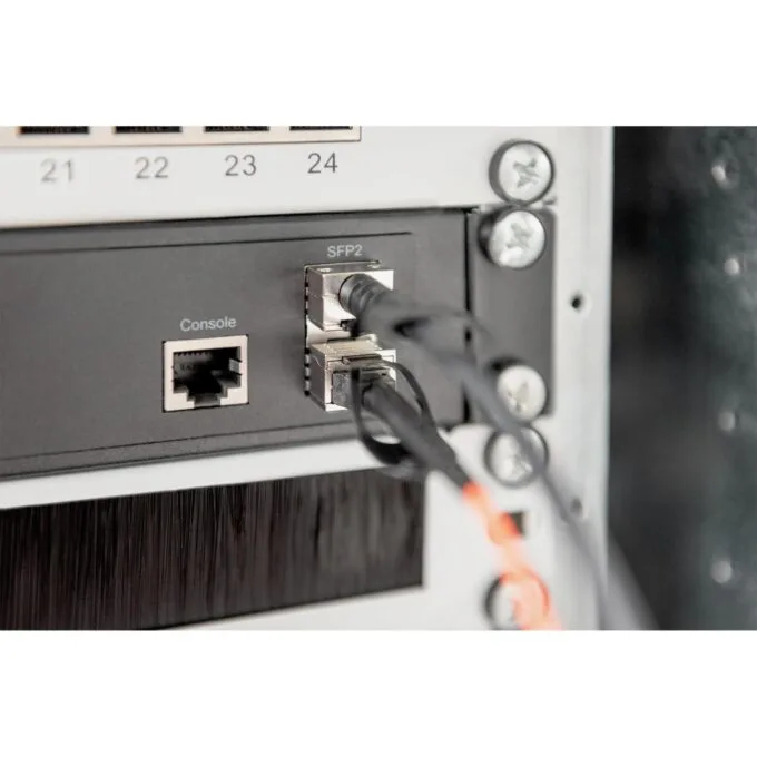 SFP+ DAC Cable 10G 3.0m - Black, AWG30, MSA — image 3