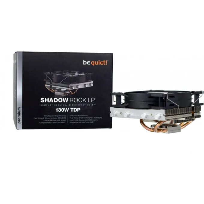 Shadow Rock LP 1700 be quiet! - 1700 - Air Tower CPU Cooler, 120mm PWM fan, 130W TDP — image 4