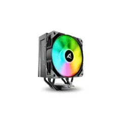 Sharkoon A40 Air Tower CPU Cooler - A40 - 120mm RGB Fan, 4 Heatpipes, Black