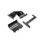Sharkoon AGC Kit - REV300 Graphics Card Holder - Black Metal, Includes 23 cm Riser Cable