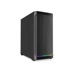Sharkoon AK4 RGB ATX 1xMetall Black - AK4 RGB - Black metal ATX mid-tower with RGB lighting