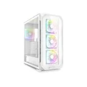 Sharkoon AK5G RGB ATX Case - AK5G - White tempered glass