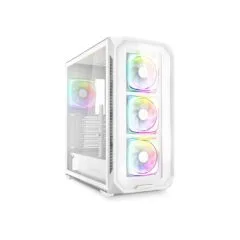 Sharkoon AK5G RGB ATX Case - AK5G - White tempered glass
