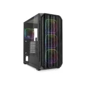 Sharkoon AK5M RGB ATX - AK5M - Black RGB PC Case