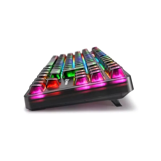 Sharkoon Crystal Shark Gaming Keyboard - Black - Full-Size, Wired USB — image 3