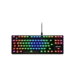 Sharkoon Crystal Shark Gaming Keyboard - Black - Full-Size, Wired USB