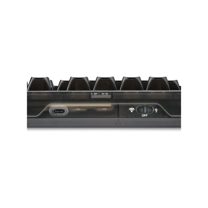Sharkoon Crystal Shark Gaming Keyboard - Black - Full-Size, Wired USB — image 5