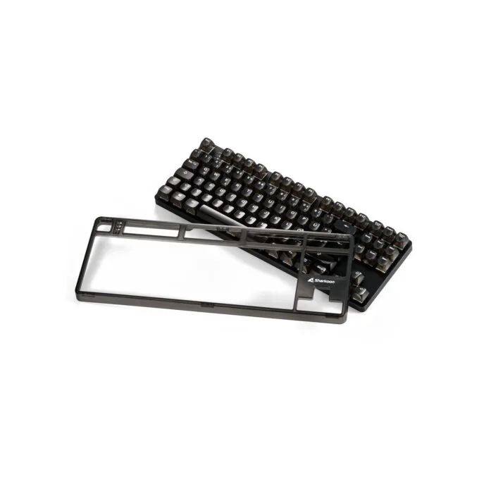 Sharkoon Crystal Shark Gaming Keyboard - Black - Full-Size, Wired USB — image 8