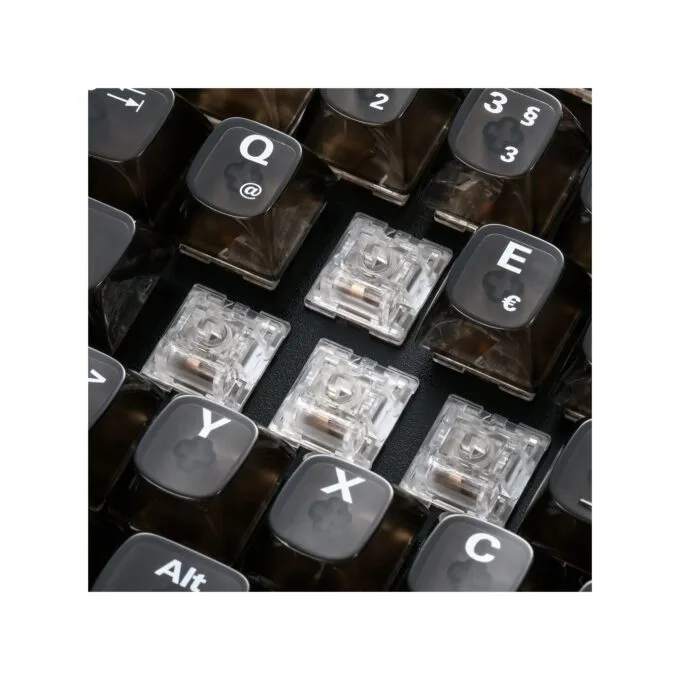 Sharkoon Crystal Shark Gaming Keyboard - Black - Full-Size, Wired USB — image 9