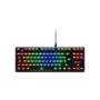 Sharkoon Crystal Shark Gaming Keyboard - Black - Full-Size, Wired USB
