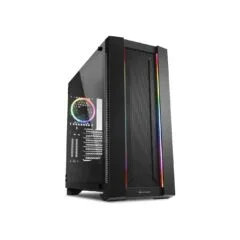 Sharkoon Elite Shark CA200M ATX E-ATX 1xGlas Black - CA200M - Black