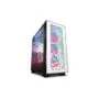 Sharkoon Elite Shark CA300H ATX 2xGlas White - CA300H - White, ATX Mid Tower