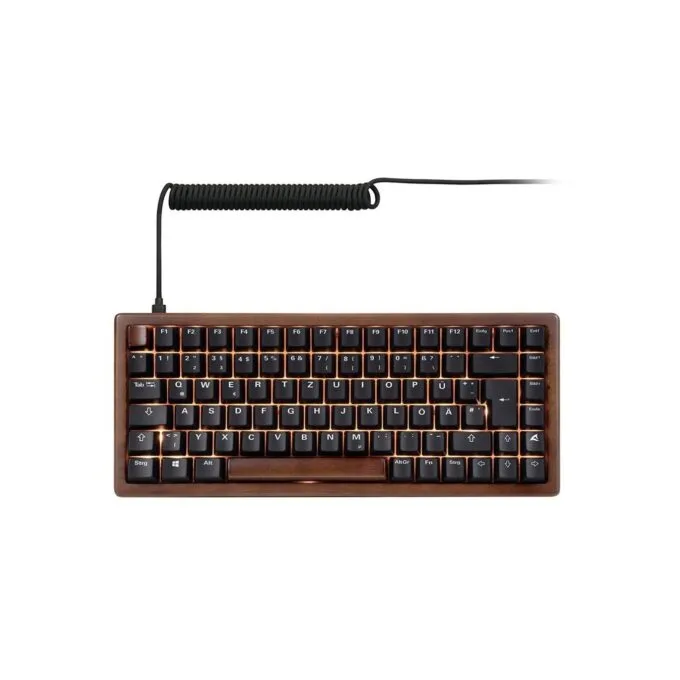 Sharkoon Gaming Keyboard Skiller SGK50S3 Wood Black - SGK50S3 - Characteristics — image 2
