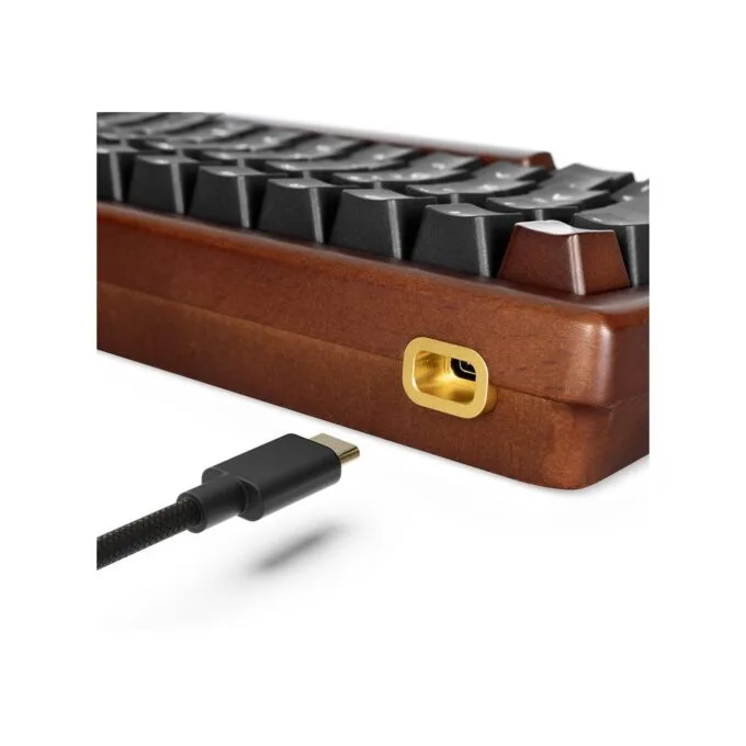 Sharkoon Gaming Keyboard Skiller SGK50S3 Wood Black - SGK50S3 - Characteristics — image 4