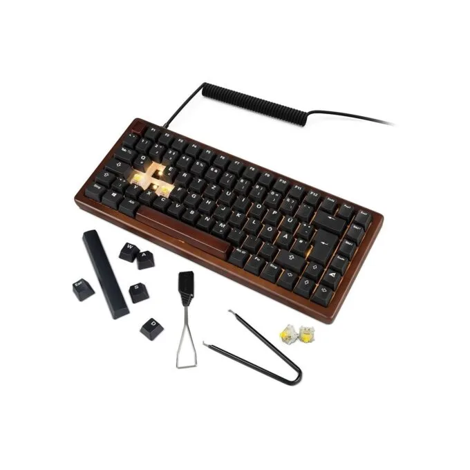 Sharkoon Gaming Keyboard Skiller SGK50S3 Wood Black - SGK50S3 - Characteristics — image 6