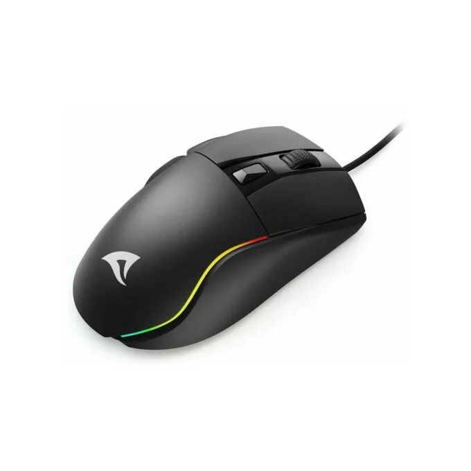 Sharkoon Maus Shark SGM35 Optical Mouse - SGM35 - Black, 6 Buttons, 6400 DPI — image 3