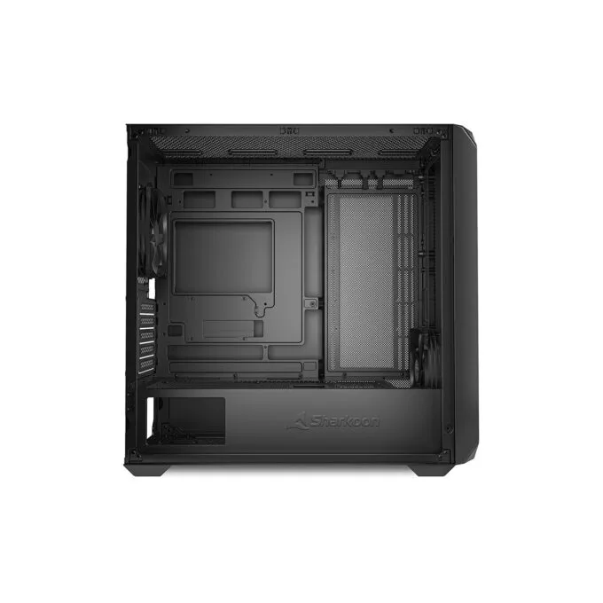 Sharkoon MK2 Micro-ATX Case - MK2 - Black Metal Finish — image 5