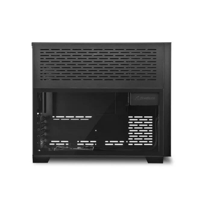 Sharkoon MS-Z1000 - Micro-ATX Tower Case - Tempered Glass, Steel Z-Front — image 5