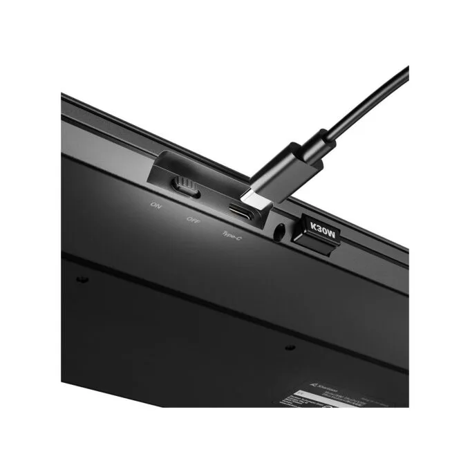 Sharkoon OfficePal - K30W - DE Layout, Rubberdome, Black — image 8