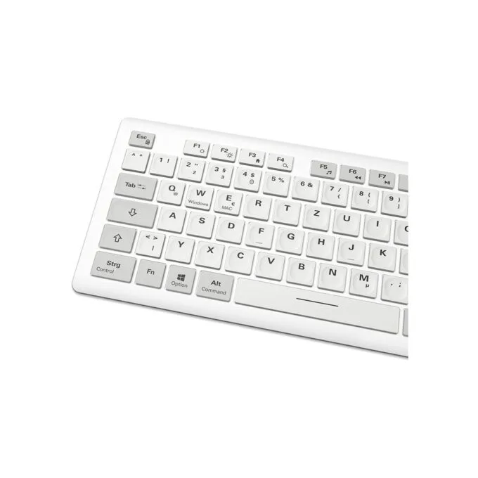 Sharkoon OfficePal - K30W - DE Layout White Rubberdome Keyboard — image 6