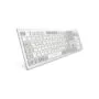 Sharkoon OfficePal - K30W - DE Layout White Rubberdome Keyboard