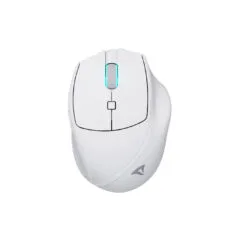 Sharkoon OfficePal M25W - M25W - Right-handed wireless optical mouse, 4000 DPI, USB-C, White